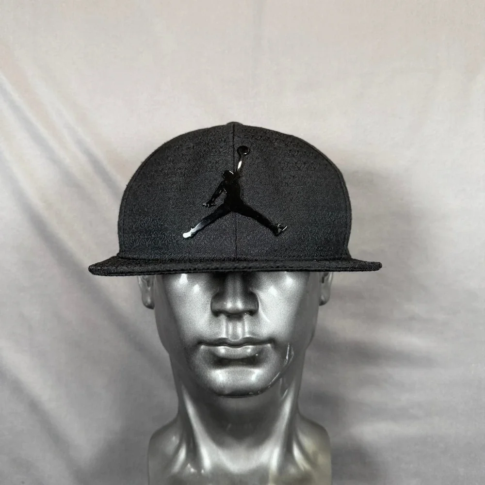 Jordan Jumpman Youth Hat Black‎ Elephant Print Snapback Athletic Cap